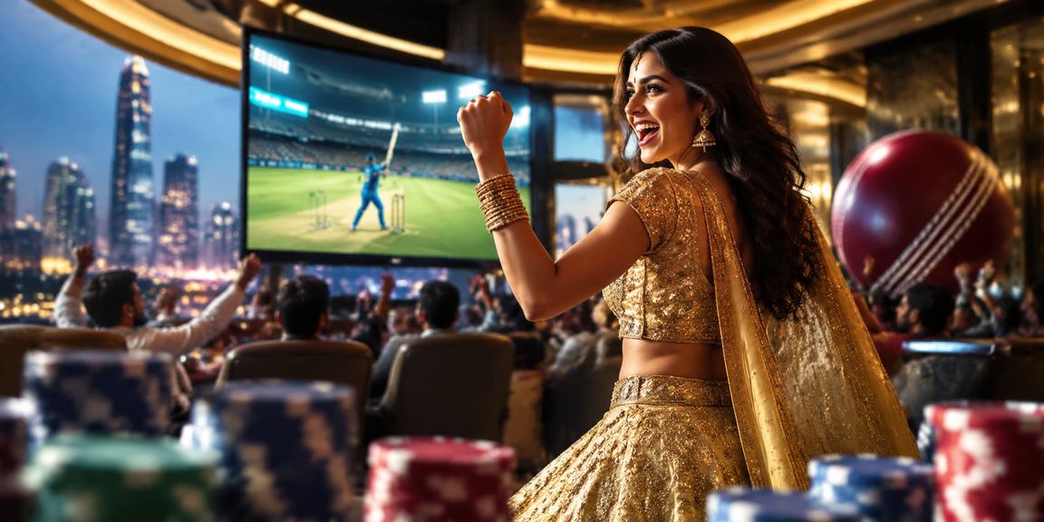Indian cricket betting and celebration