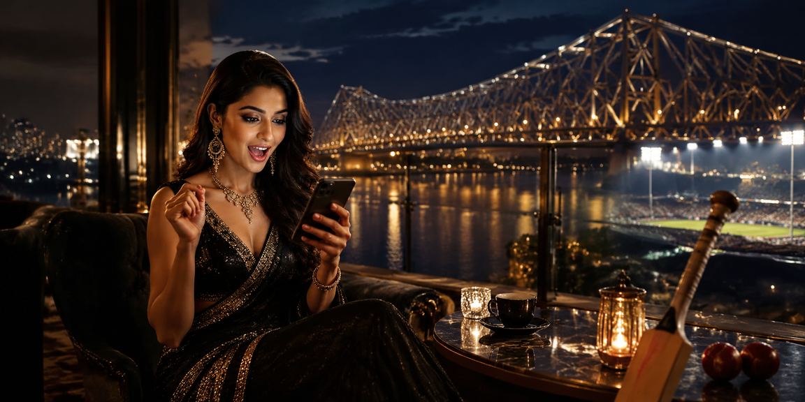 Cricket betting fans enjoying IPL matches in Kolkata